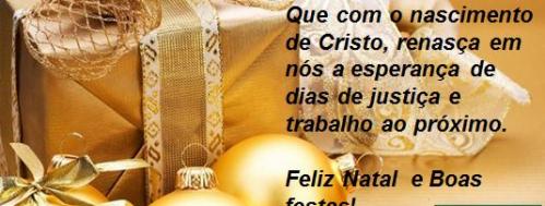 Feliz Natal e Próspero Ano Novo!