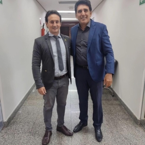 O Presidente do SINDOJUS TOCANTINS, Hugo Corrêa, esteve com o Deputado Estadual Professor Júnior Geo