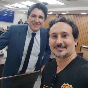 O presidente do SINDOJUS TOCANTINS, Hugo Corrêa, esteve na Assembleia Legislativa do Estado do Tocantins para acompanhar a tramitação do PL 06/2023.