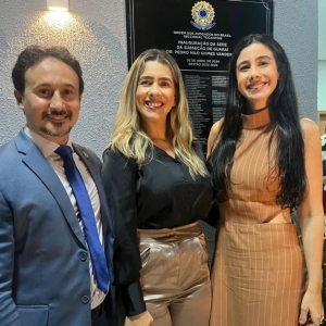 O presidente do SINDOJUS TOCANTINS, Hugo Corrêa, prestigiou a solenidade de inauguração do prédio da sede da Subseção da OAB/TO na cidade de Guaraí.