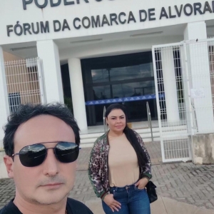 Presidente Hugo Corrêa e Diretora Financeira Janete Gomes visitam os Oficiais de Justiça da Comarca de Alvorada – TO.
