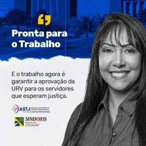 E o trabalho agora é garantir a aprovação da URV para os servidores que esperam justiça. Contamos com seu apoio e empenho, @janad_valcari