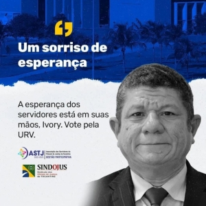 A esperança dos servidores está em suas mãos, @ivorydelira Vote pela URV.