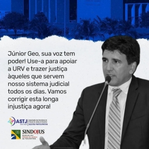 @prof_juniorgeo, sua voz tem poder! Use-a para apoiar a URV e trazer justiça àqueles que servem nosso sistema judicial todos os dias. Vamos corrigir esta longa injustiça agora!