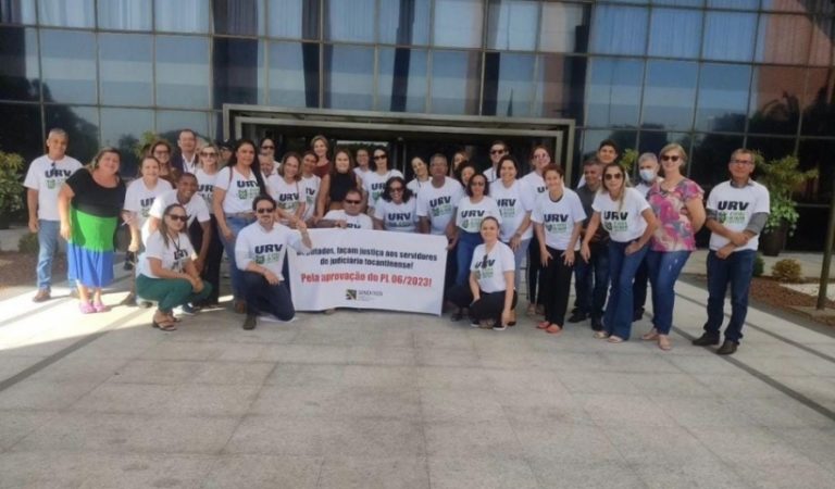 SERVIDORES DO TJ-TO MOBILIZADOS PELA CONQUISTAS DOS DIREITOS JUNTO AO PODER LEGISLATIVO.
